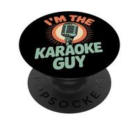 Mic Star I'm The Karaoke Guy Music Lounge Talent PopSockets Adhesive PopGrip