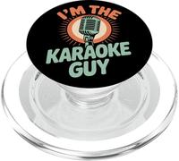 Mic Star I'm The Karaoke Guy Music Lounge Talent PopSockets PopGrip for MagSafe