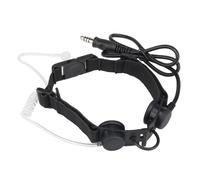 Mic Tactical Throat Wheat Silicone Headset Earphone Vacuum Sound Transmission Earplugs Walkie-Talkie Noise Reduction Outdoor