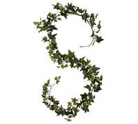 MICA Decorations 905382 L180B15H15 Jamaica Ivy Garland Variegated Artificial Plant, Polyester, green, 180 x 15 x 15 cm