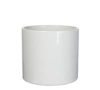 MICA Decorations Era Indoor Planter Ceramic - Ceramic, weiß, 23 x 23 x 21.5 cm