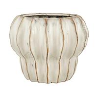 Mica Decorations Flower pot Altea - 24x24x20 cm - Ceramics - White