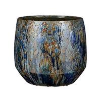Mica Decorations Flower pot Harris - 32x32x29 cm - Ceramics - Blue