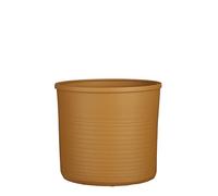 MICA Decorations Momo Flower Pot Height 25 x Diameter 28 cm Light Brown