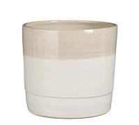 Mica Decorations Olof Flowerpot - 26x26x24cm - Terracotta - Cream