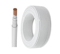Mica Insulation Fireproof Wire, Heat Resistant 932°F Pure Copper Electrical, Fire Rated Cable for Industrial Heating, Furnace, High Temp Appliances(90ft,1.0mm²)