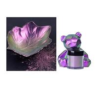 Mica Powder for Resin Color Shift Pearl Pigment Powder for Painting Making Lip Gloss Cosmetics Non Toxic 10-Color Chameleon-mica Color Shifting Epoxy Resin Making Lip Gloss Red