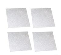 Mica Sheet for Microwave Oven Wave Guide Cover 4 Pack 13x13cm 0.4mm Thick Insulating Protective Layer