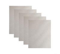 Mica Sheet Replacement Pack for Microwave Oven Waveguide Covers 5 Pieces 150mm by 120mm High Temperature Resistant Material