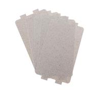 Mica Sheet Waveguide Cover 5 Pcs Heat Resistant Silver