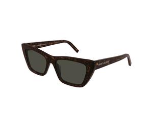 Mica Sunglasses - unisex - Saint Laurent - Sunglasses - Brown - 55 MM - Accessories 55 MM