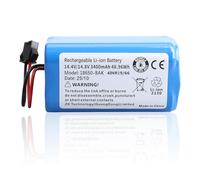 Micacorn 3400mAh Replacement Rechargeable Battery Compatible with Lefant T700/M210P/M1 Venga VG RVC 3000 Robot Vacuum Cleaner, Li-ion Battery 14.4V/14.8V