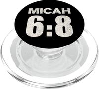 Micah 6:8 Act Justly Love Mercy Walk Humbly PopSockets PopGrip for MagSafe