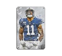 Micah Parsons Canvas Dallas Cowboys Tin Sign Vintage Metal Pub Club Cafe Bar Home Wall Art Decoration Poster Retro 8x12inch(20x30cm)