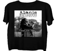MICAOJI Alanis Morissette Tour 2024 Shirt Cotton Men Shirt Black XXL