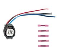 Micarun 4-Way 4 pin 4 Wire Connector Harness for O2 Oxygen Sensor 19167001 90980-11028 90980-11178 Compatible with Toyota Lexus Mazda Subaru Scion Pontiac Saab, Geo