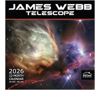 MICASA James Webb Telescope 2026 Wall Calendar 12 Month | 12" x 24" Open | Thick & Sturdy Paper | Giftable | Calendar 2026