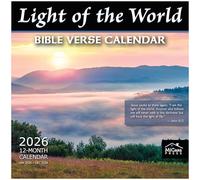 MICASA Light of the World 2026 Wall Calendar 12 Month | 12" x 24" Open | Thick & Sturdy Paper | Giftable | Calendar 2026