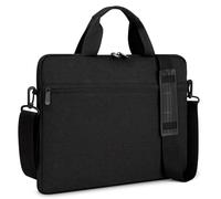 MicaYoung 14-15 Inch laptop Shoulder Messenger Bag Carrying Case Briefcase Slim Protective Computer Sleeve with Handle Strap Pocket for MacBook Acer ASUS HP Surface Dell Chromebook, Black