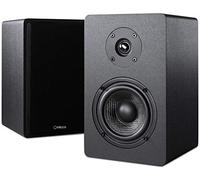 Micca PB42X Powered Bookshelf Speakers, 30-Watt RMS Power, Active Near Field Studio Monitors, 2-Way (Black, Pair)