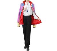 miccostumes Men’s Costume Anime Cosplay Outfit Full Set Of Coat Shirt Pants With Necklace Accessory(men xl)