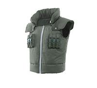 miccostumes Mens Kakashi Hatake Vest Cosplay Costume Halloween - Green - XL