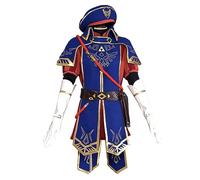 miccostumes Men's Royal Guard Uniform Link Cosplay Costume Outfit, Multicolored, S