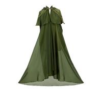 miccostumes Women's Chiffon Cloak Medieval Princess Elf Costume Cape with Hooded Halloween