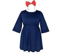 Miccostumes Women's Kiki's Cosplay Dress Halloween Costume Plus Size (1X/2X)