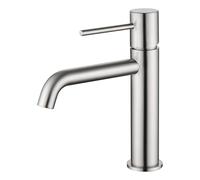 Mice Brass Basin Mixer Tap 2 Way Cold/Hot Water Basin Mixer Tap Matte Black (Brushed Nickel)