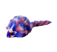 Mice Cat Toy - Stress Relief Teaser Toys for Cats | Squeaky Pet Training Tool for Boredom and Stimulating, Plush Kitten Playing Device