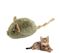 Mice Cat Toys, Interactive Electric Toy with Self-Moving Action, Play Mices Realistic Safe Squeak, Realistic Size Kitten Mice Toy for Feline Bored Indoor Adult Cat Biting Teething Chew Enrichment