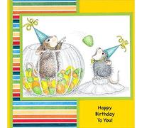 Mice Celebarte Stamp for Card Making Happy Birthday to You,I Love You,Friends Forever Words Phrase Clear Rubber Stamp for Scrapbooking Paper Crafting Arts Crafts Scrapbooking Supplies