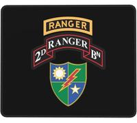 Mice Mat 3Rd Battalion 75Th Regiment Comfortable Gaming Mousepad Wear Resistant Mouse Pad For Work Laptop Office 25X30Cm