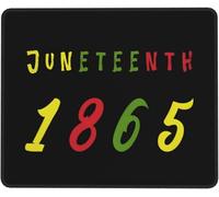 Mice Mat Freedom Day Juneteenth 1865 Waterproof Gaming Mousepad Comfortable Desk Pad For Office Pc Computer 25X30Cm