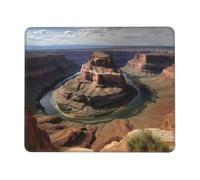 Mice Mat Grand Canyon Arizona Anti-Slip Rubber Base Gaming Mousepad Stitched Edges Desk Pad For Pc Laptop Work 25X30Cm