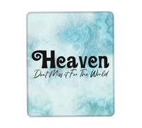 Mice Mat Heaven Don'T Miss It For The World Wear Resistant Mouse Pad Anti-Slip Rubber Base Mouse Mat For Home Office Laptop 25X30Cm