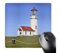 Mice Mat Lighthouse, Cape Blanco Sp, Port Orford Oregon, Mark Gibson Wear Resistant Gaming Mousepad Improves Speed And Precision Desk Pad For Desk Laptop Pc 25X30Cm