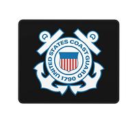 Mice Mat Mark Of The U.S. Coast Guard Comfortable Mouse Mat Improves Speed And Precision Mouse Pad For Computer Desk Work 25X30Cm