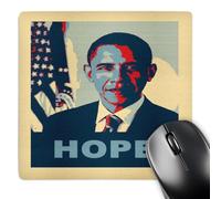 Mice Mat President Barack Obama In Hope Pop Art Stitched Edges Gaming Mousepad Soft Desk Pad For Home Pc Computer 25X30Cm