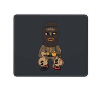 Mice Mat Thieves Steal Money Stitched Edges Gaming Mousepad Anti-Slip Rubber Base Desk Pad For Work Office Home 25X30Cm