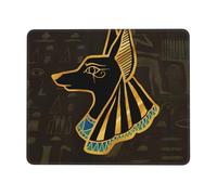 Mice Pad Ancient Egyptian God Anu nti-Slip Office Mouse Pad Spill-Resistant Table Mat For Office Laptop Pc 10X12In