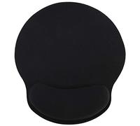 Mice-Pad-Blk Computer Mouse Mat Wrist Support Memory Foam Ergonomic gaming Pad Gel Cushion Palm Rest Relieving the Pressure On the Wrist Joint Rest Support Extended Use for Laptop Home Office (Black)