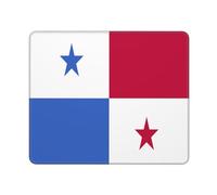 Mice Pad Flag Of Panama Gliding Office Mouse Pad Spill-Resistant Mice Mat For Computer Home Work 10X12In
