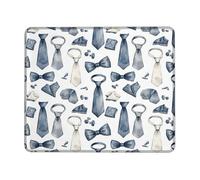 Mice Pad Tie Formal Classic Bowtie Cufflink None Desktop Mouse Pad for