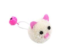 Mice Toys for Cats - Play Toy with Bells | Bite Resistant Plush Shaped Toy for Indoor Cats Exercise