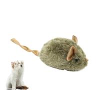 Mice Toys for Cats - Sound Kitten Toy,Plush Interactive Chew Catch Play Mice Animals Realistic Safe Squeak for Indoor Kittens