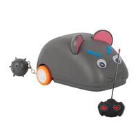 Mice Toys for Pets, Smart Cat Mice Toy, Interactive Compact Moving, Remote Control, 7.09x2.76x2.56 Inches, Exciting Pet Engagement for Indoor Pussy White Black