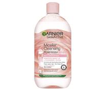 Micellar Rose Cleansing Water For Dull Skin, Glow Boosting Cleanser and Makeup Remover, Recognised By The British Skin Foundation, Use With Reusable