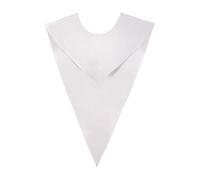 MICFENY Doctoral Graduation Stole Premium Satined Fabric V Neck Design Formal Academic Event with Multiple Color Option